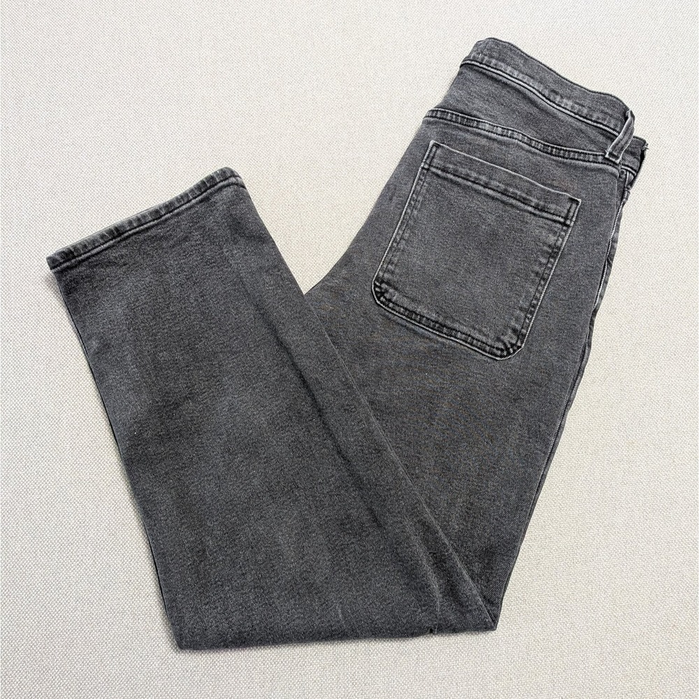 Hollister Men's 31x32 Washed Black Baggy Stretch Denim Jeans Y2K Skater